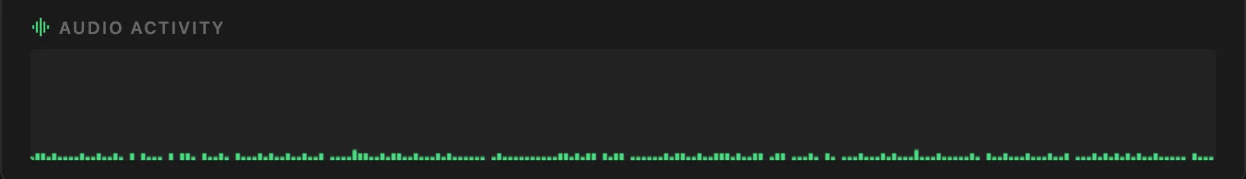 image of audio visualiser